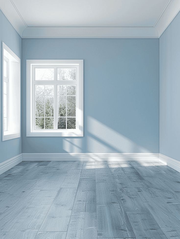Staircase and railings with crisp white and dark handrail
